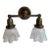Antique Double Wall Sconce For Sale
