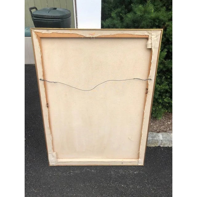 Mid Century Abstract in Primary Colors For Sale - Image 12 of 13