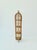 Vintage Boho Wicker Four-Tier Estagere Cylindrical Shelving Unit, 1970s For Sale - Image 6 of 13