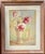 1930s Marie Anna Bommer (American 1905 - 1996) Art Deco Watercolor Floral Still Life Painting of Peonies in a Vase For Sale - Image 10 of 12