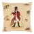 The Hon. Freddie Fox Large Tapestry Cushion With Feather Filler - 55x55cm (22"x22") For Sale