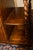 Attributed to Henredon Barley Twist Dark Oak Wood End / Side Table With Center Cupboard & Shelves For Sale - Image 11 of 14