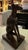 1980s 1980s Heavy Bronze Finish Greyhound Statue on a Base With Wire Glasses For Sale - Image 5 of 9