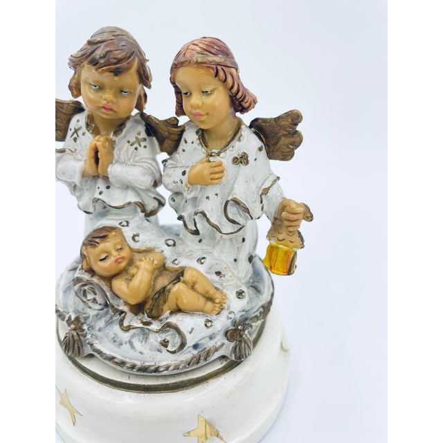 Christmas Music Box Figurine, Italy, 1975 For Sale - Image 6 of 9