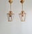 Brass and Beveled Glass Pendant Lights, 1960s, Set of 2 For Sale - Image 15 of 15