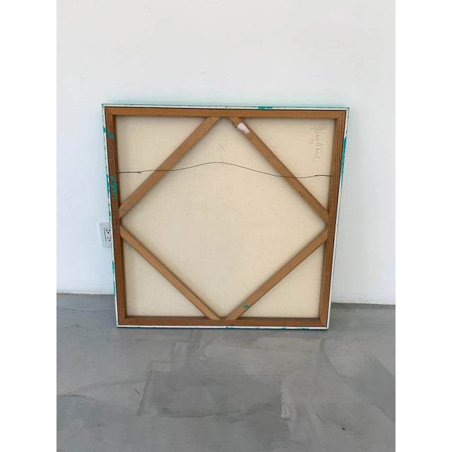 "Lemon and Lime" Contemporary Original Abstract Painting by Nina Weintraub For Sale - Image 9 of 9