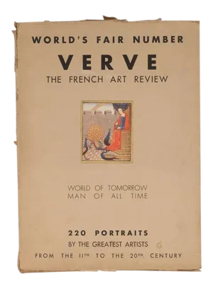 "Verve: The French Review of Art" No's 5-6: 1939 the World's Fair Review