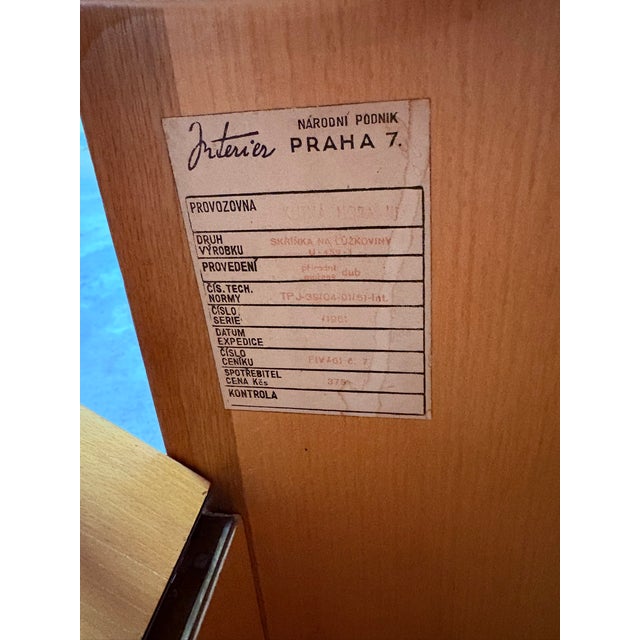 Brown Cabinet by Jiří Jiroutek for Interier Praha, 1960s For Sale - Image 8 of 9
