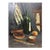 1980s Oil Painting Still Life With Bagels Khorov Alexander For Sale