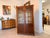 Biedermeier Display Cabinet in Walnut For Sale - Image 6 of 16