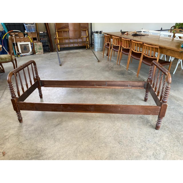 Early 19th Century Antique SmallerThanTwin Spindle Bed Frame Chairish