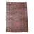 Antique Oversized Sarouk Area Rug, Hand-Knotted Wool, Allover Floral Pattern, 10x17, Red & Navy For Sale