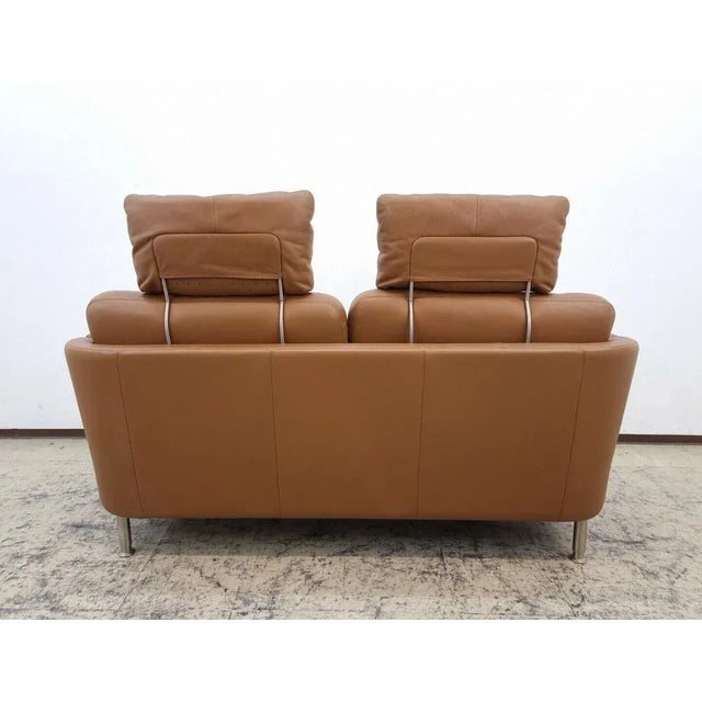 Brown Leather Intertime Nimbus Sofa from de Sede For Sale - Image 8 of 13