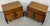 Mid-Century Modern Mid 20th Century Pair of Helen Hobey Walnut Nightstands by Baker Furniture, Attributed For Sale - Image 3 of 14