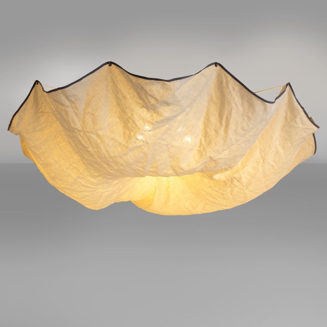 Celestia Lamp by Afra & Tobia Scarpa for Flos, 1980, in Good conditions. Designed 1980 to 1989 This piece has an...