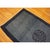 Chinese 1920s Blue Medallion Shou Symbol Antique Chinese Peking Rug Knotted Wool For Sale - Image 3 of 5