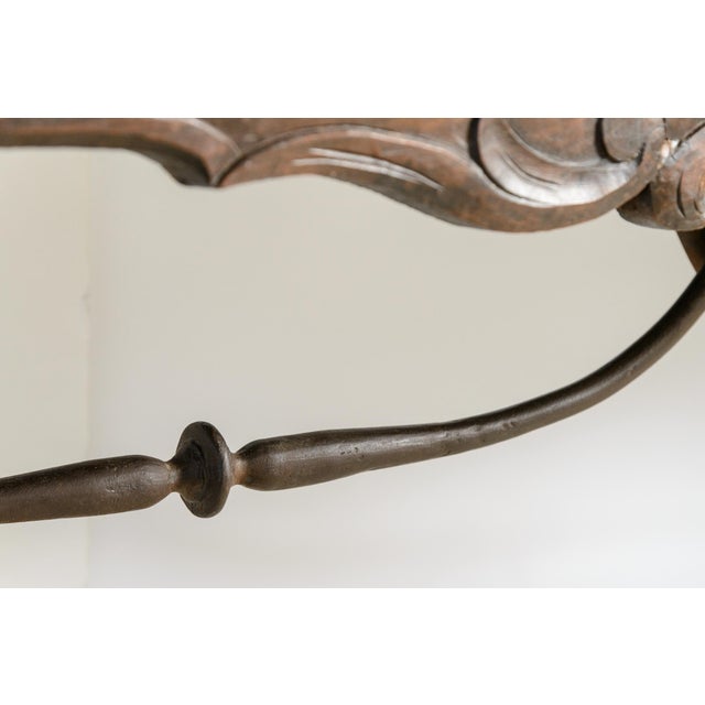 Carved European Hall Bench For Sale - Image 4 of 8