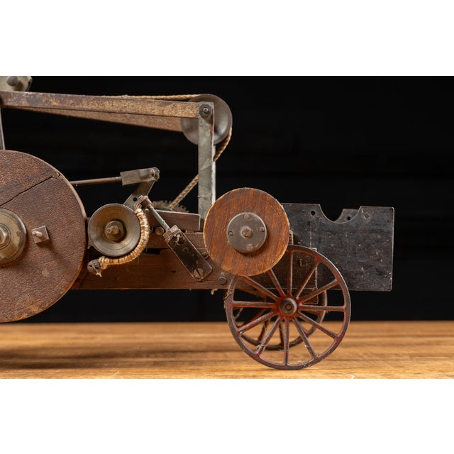 Early 20th Century Pile Driver Rig Salesman Sample For Sale - Image 14 of 16