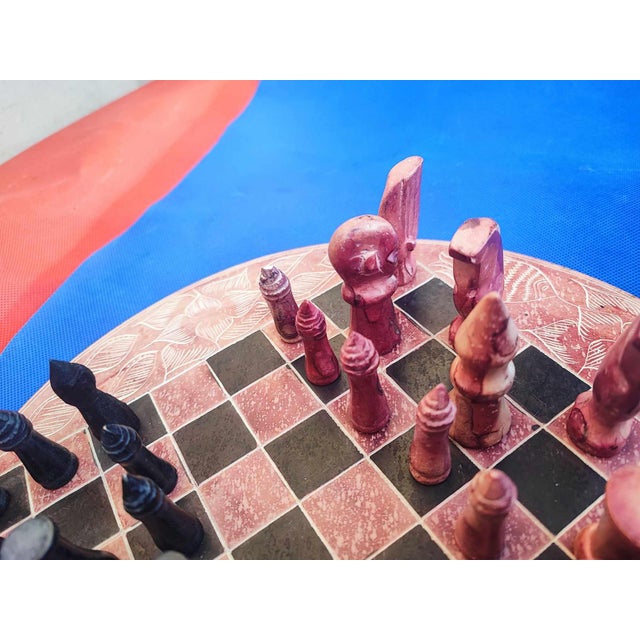1970s Terracotta Chess Sets, 1970s, Set of 33 For Sale - Image 5 of 9
