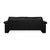 Black Leather Conseta Two-Seater Sofa from COR For Sale - Image 9 of 11