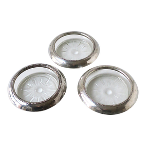 Sterling Silver Coasters