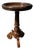 Solid Wood Taboret Side Table For Sale