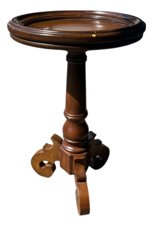 Solid Wood Taboret Side Table