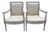 Louis XVI Style Armchairs, 20th Century, Set of 2 For Sale