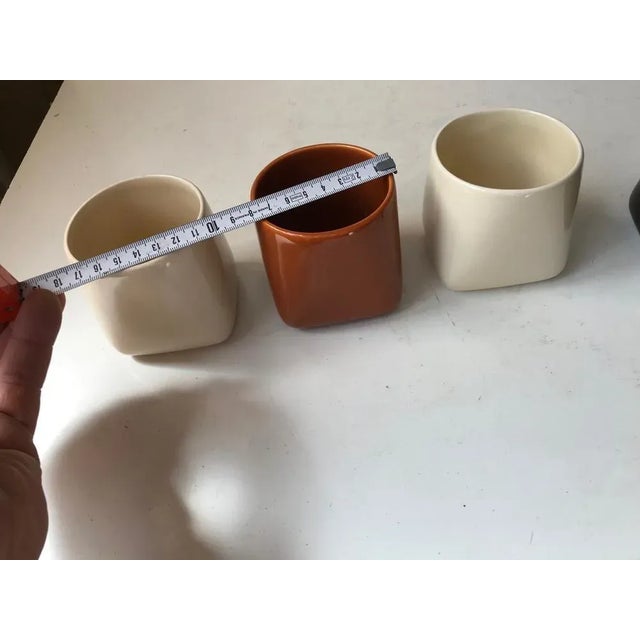 Ceramic Tea Service by Nanna Ditzel for Søholm, 1970s, Set of 9 For Sale - Image 16 of 18