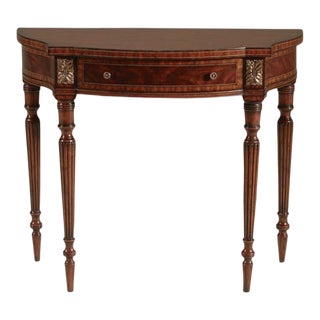 Maitland-Smith Reed Console Table For Sale