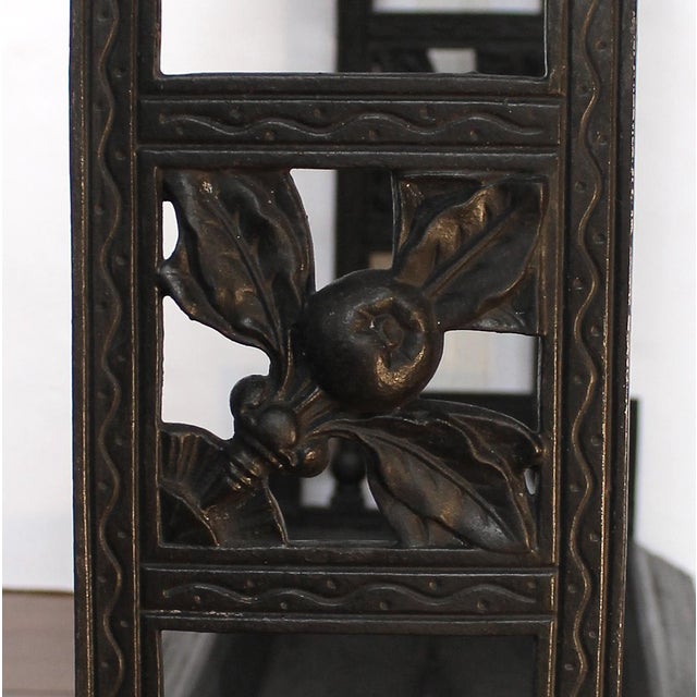 Late 19th Century Late 19th Century English Arts & Crafts Cast Iron Stick & Umbrella Stand For Sale - Image 5 of 7