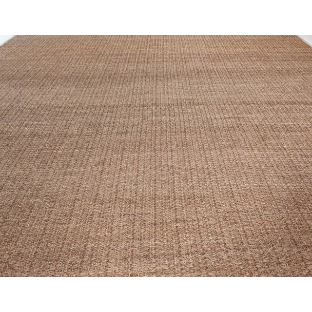 Modern Contemporary Brown Abaca Rug by Doris Leslie Blau For Sale - Image 3 of 8