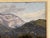 Late 20th Century Original Stephen Smalzel Framed Oil Painting on Board 'Rocky Mountains' For Sale - Image 5 of 13