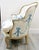 Antique Framed French Louis XV Style Bergère Chair Scalamandre Fabric For Sale - Image 9 of 15