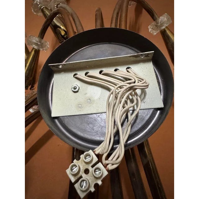 Vintage French Wall Lamps from Maison Arlus, 1950s, Set of 5 For Sale - Image 16 of 17