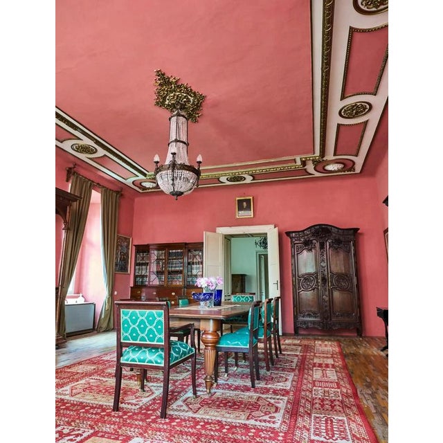 Large Antique Louis XVI Pear Chandelier For Sale - Image 9 of 15