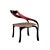 Maroon Poltrona Break Chair by William Mulas For Sale - Image 8 of 8