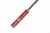 Vintage Adjustable Floor Lamp with Red Enameled Shade by Stilnovo, Italy For Sale - Image 4 of 7