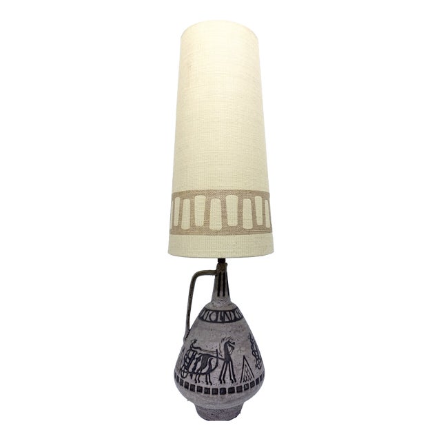 Aegina Floor Lamp by Hans Welling for Ceramano, 1960s For Sale