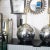 Mid-Century Modern 1960s Mid-Century Modern Large Spherical Mercury Glass Lamps - a Pair For Sale - Image 3 of 7