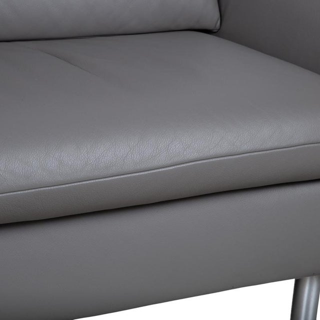 Leather Elena Three-Seater Sofa with Manual Function from Koinor For Sale - Image 9 of 16