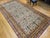 Antique Indian Agra Rug, Hand-Knotted Wool, Tree of Life Design, Ivory & Yellow, 8x15 For Sale In Chicago - Image 6 of 15