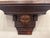 This is an antique wood corbel. It is made of walnut. It has a beautiful detailed carving of a lions head. It is so...