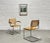 1970s Marcel Breuer Cesca Styled Mid Century Modern Dining Chairs, a Pair For Sale - Image 5 of 12