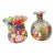 Venetian Glass Vases- a Pair of 2 For Sale