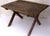 Rustic Country Rustic French x Based Table For Sale - Image 3 of 4