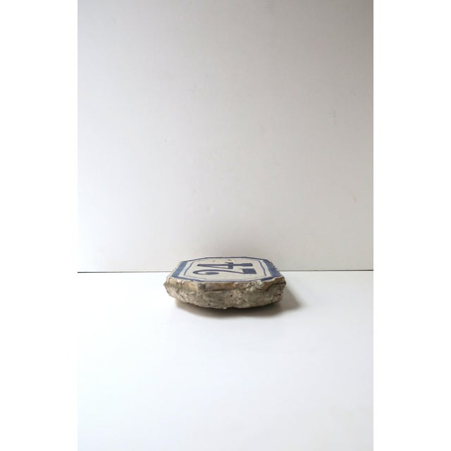 French Outdoor Sign Plaque Number, France, Mid‑20th Century For Sale In New York - Image 6 of 7