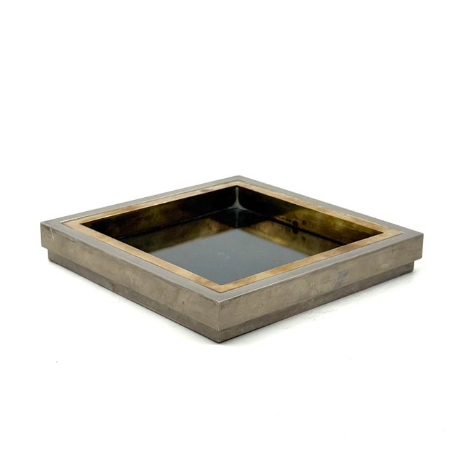 Hollywood Regency Brass Vide Poche, Tommaso Barbi Italy 1970s For Sale - Image 6 of 14