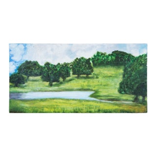 Unframed Original Landscape Painting For Sale