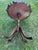 Brown Vintage Mahogany Carved Base Side Table For Sale - Image 8 of 12